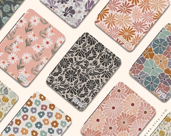 Kindle Paperwhite Case 12th Gen Personalized Kindle Case Floral Kindle Accessories Kindle Colorsoft Case Kindle 2024 Case Ereader Book Gift