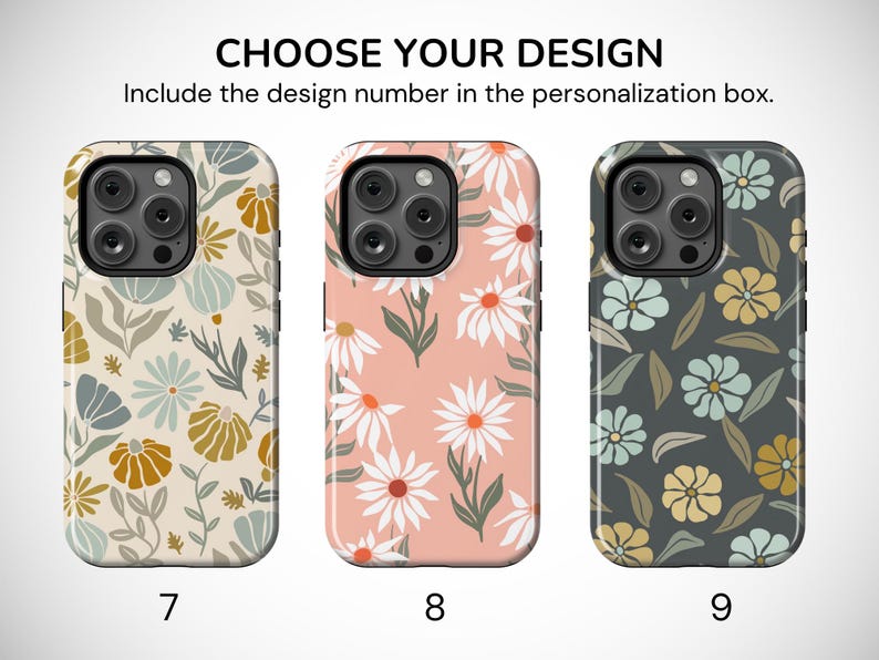 Custodia per iPhone 17 Pro Custodia MagSafe per iPhone Custodia per iPhone 17 Custodia floreale per telefono Custodia per iPhone 17 Pro Max Custodia MagSafe per iPhone 17e Custodia per iPhone 16 Pro immagine 5