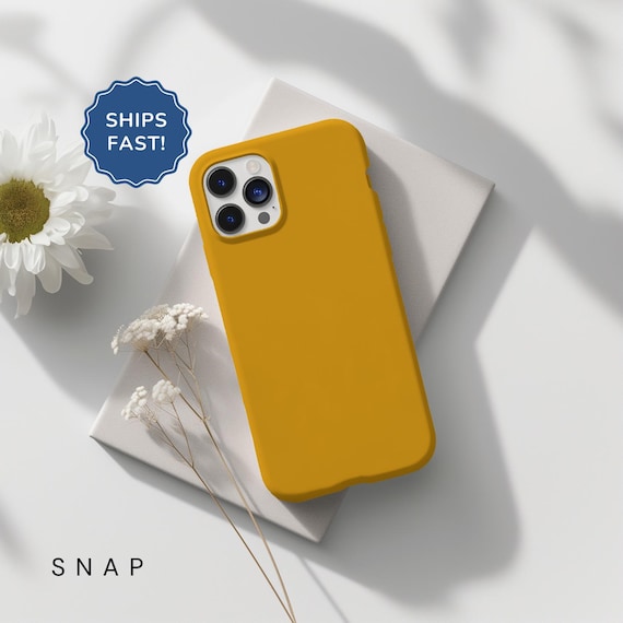Mustard Yellow Phone Case iPhone 17 Case iPhone 17 Pro Case iPhone 17 Pro Max Case iPhone 17e Case iPhone 16 Pro Case iPhone 16 Pro Max Case