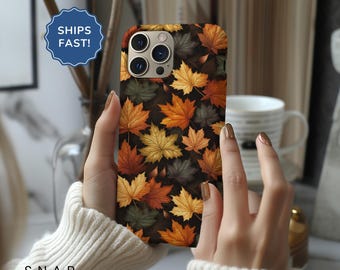 Fall Leaves Phone Case iPhone 17 Pro Case MagSafe Autumn Phone Case Leaves iPhone 17 Pro Max Case MagSafe Phone Case Autumn Fall Phone Case