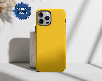 Yellow Phone Case iPhone 17 Case Solid Phone Case iPhone 17 Pro Case iPhone 17 Pro Max Case MagSafe iPhone Case iPhone 17e Case iPhone 16