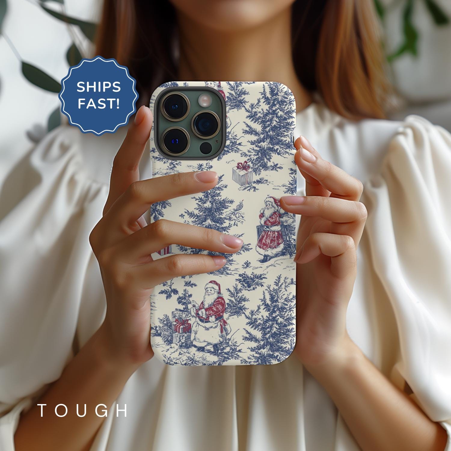 Xo Poppy Blue Phone Case - Etsy