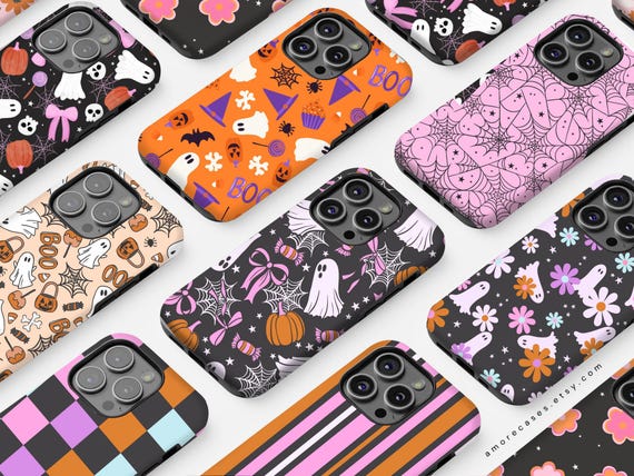 Halloween Phone Case Ghost iPhone 18 Pro Case MagSafe Phone Case iPhone 17 Case iPhone 18 Pro Max Case MagSafe iPhone 17 Air Case iPhone 16