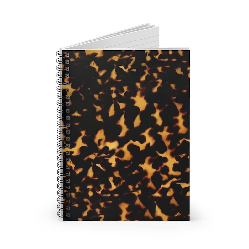 Tortoise Shell Spiral Notebook | Daily Journal | Gift for Her | Notebook Journal | 2025 Journal | Birthday | Gift | Back to School | Planner Bild 1