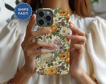 iPhone 17 Case MagSafe Phone Case iPhone 17 Pro Case MagSafe Case Floral Aesthetic Phone Case Flower iPhone 17e CasePhone 17 Pro Max Case
