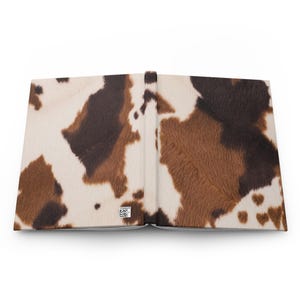 Western Notebook Journal For Goodnotes Journal Hardcover Journal Notebook Western Journal Cowgirl Notebook Aesthetic Cowhide Notebook Cow Bild 3