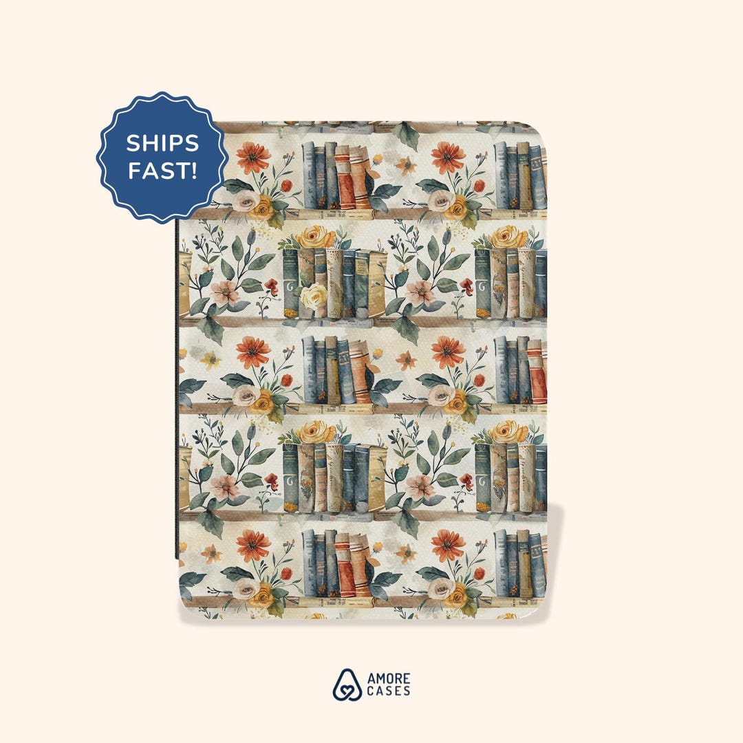 Kindle Paperwhite Case 12th Gen Floral Kindle Case Book Gift for Book ...