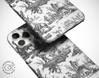 Toile de Jouy Phone Case iPhone 15 Case iPhone 14 Pro Case iPhone 14 Pro Max Case MagSafe iPhone 13 Pro Case MagSafe Phone Case iPhone 12