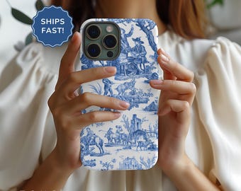 Toile de Jouy Phone Case iPhone 17 Case MagSafe Phone Case iPhone 17 Pro Case Vintage Phone Case MagSafe Case iPhone 17 Pro Max Case MagSafe