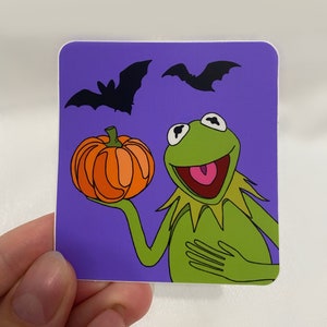 Kermit Halloween Sticker
