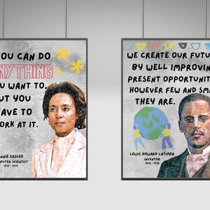Famous Black Scientists/inventors set of 8 Printable - Etsy