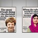 Retro Women in History (set of 8) Printable Posters, Motivational ...