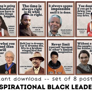 Free Printables Of Black History Leaders