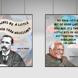 Kindness Matters (set of 8) Printable Posters, Inspirational Quotes ...