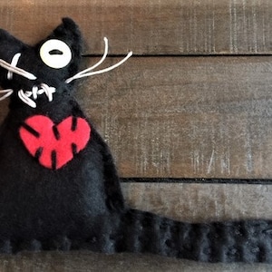 Familiar Poppet Companion - stuffed with catnip, meow