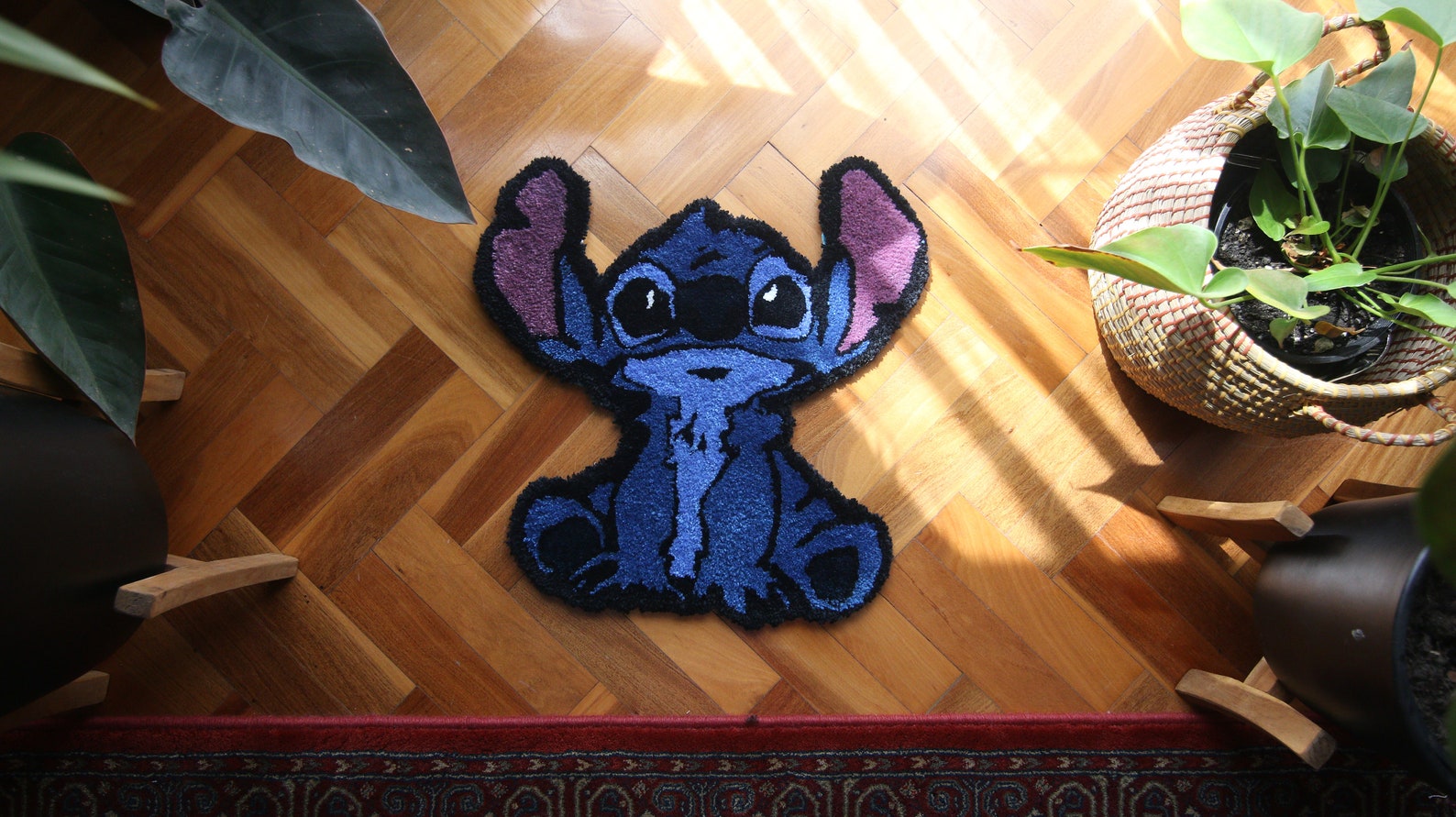 Stitch Rug Cartoon Rug Disney Rug Lilo and Stitch Etsy