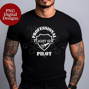 Piloto profissional de simulador de voo PNG, Sublimação, Voo, Design de avião, Download digital, Designs de jato. Designs militares, EUA PNG Clipart