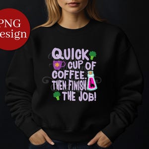 Snel een kopje koffie en dan klaar, Llamma-clipartontwerp png PNGEgg Ideaal voor vakantieshirts, cadeaus maken, ontwerp voor karaktersublimatie