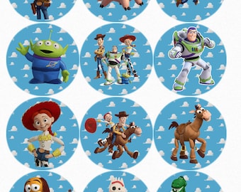 Toy Story Edible Images, Toys Edible Toppers