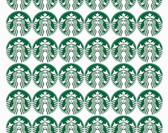 Coffee Logo Edible Images