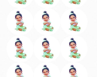 Baby Tiana Edible Images