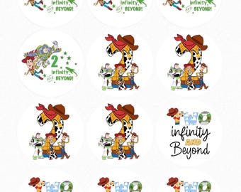 Toy Story Edible Toppers, 2nd Birthday Edible Images