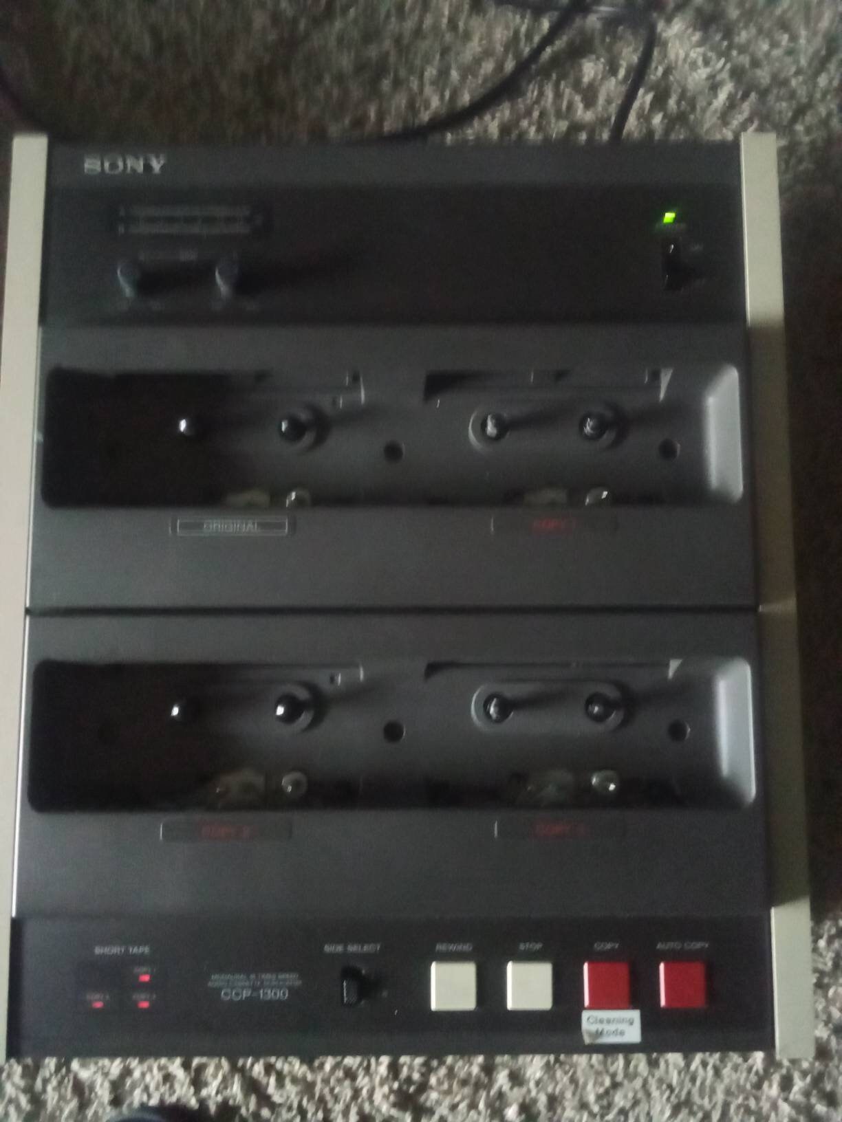Sony CCP1300 & CCP1400 Analog 16x Cassette Tape Duplicator Etsy