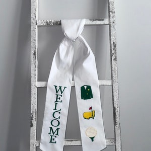 Spring Golf Wreath sash