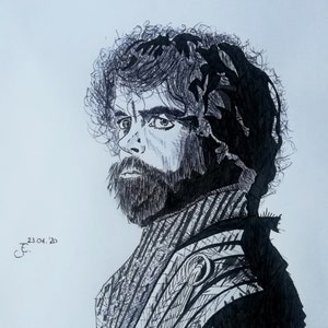 Digital drawing Tyrion Lannister