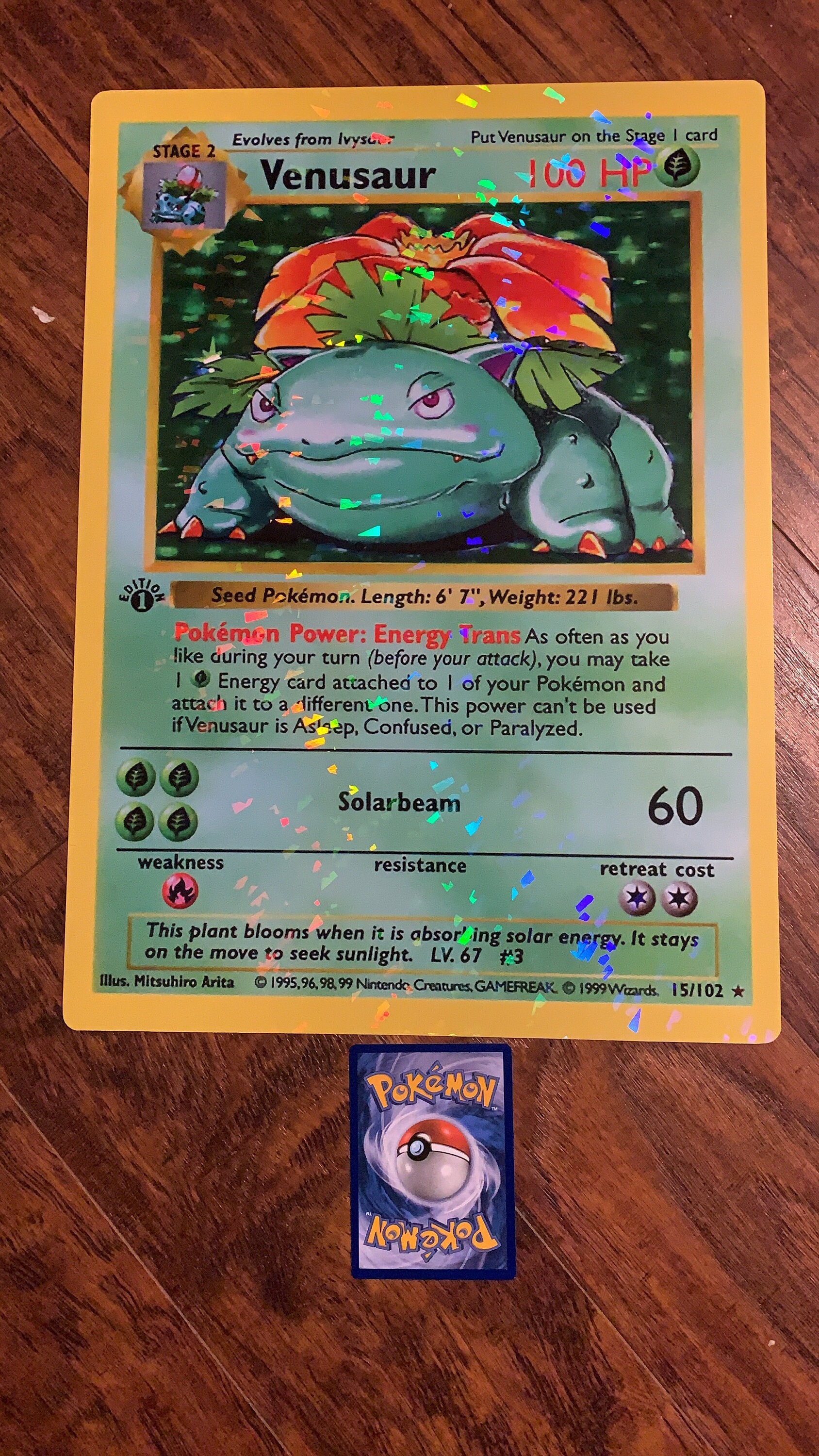 Venusaur 15 102 - Etsy