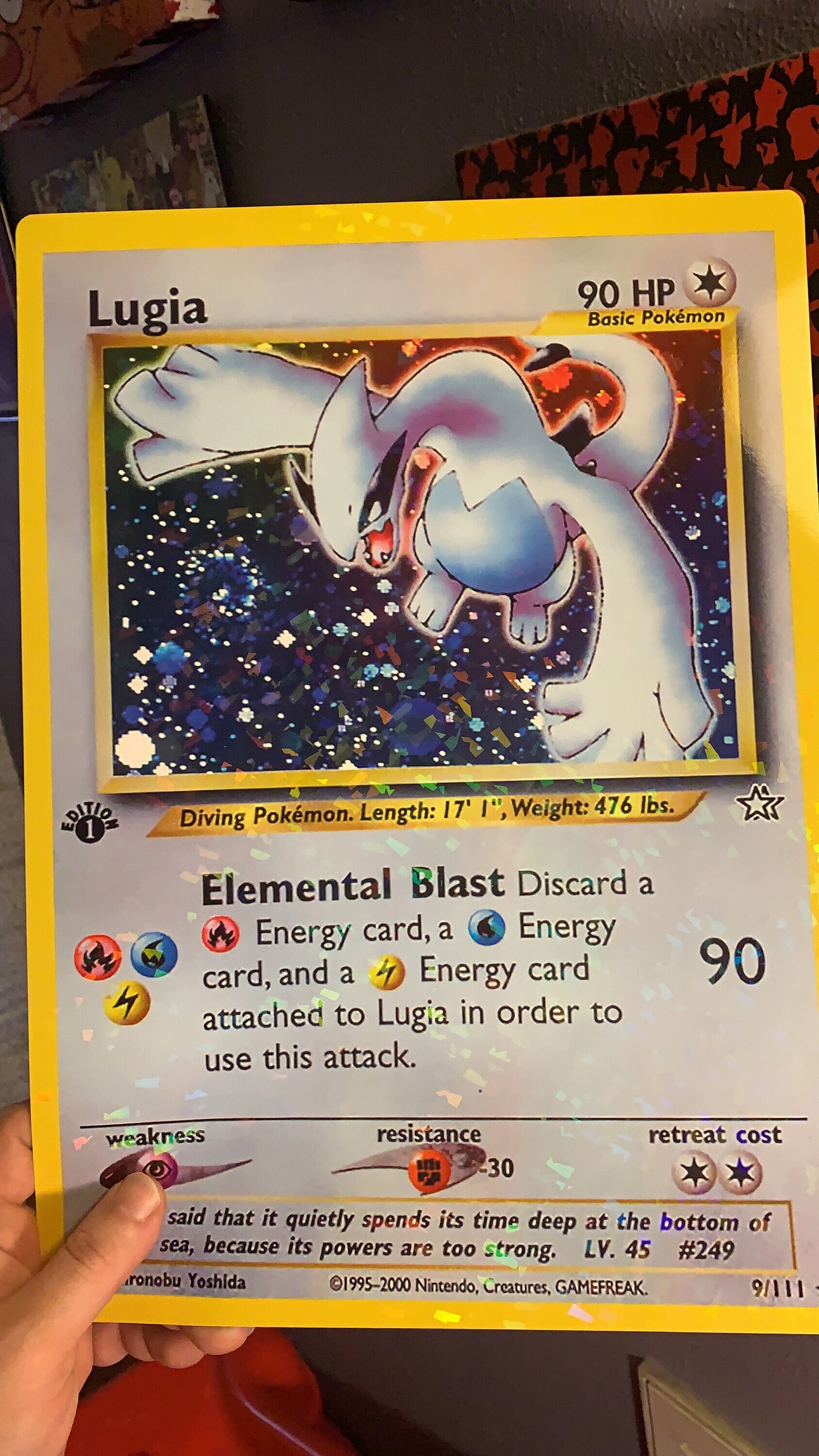 First Edition Lugia - Etsy