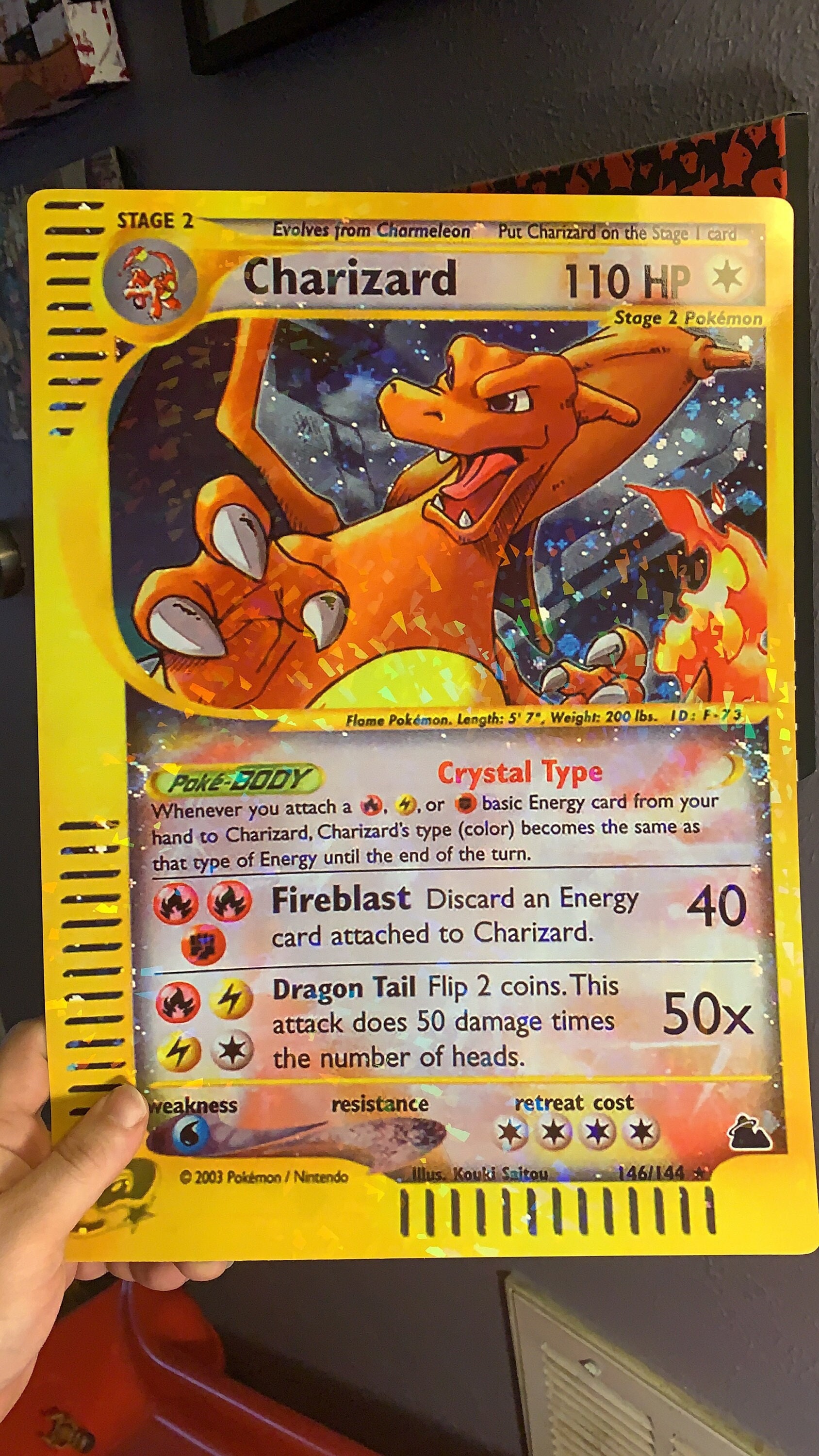 Charizard 146 144 Skyridge - Etsy