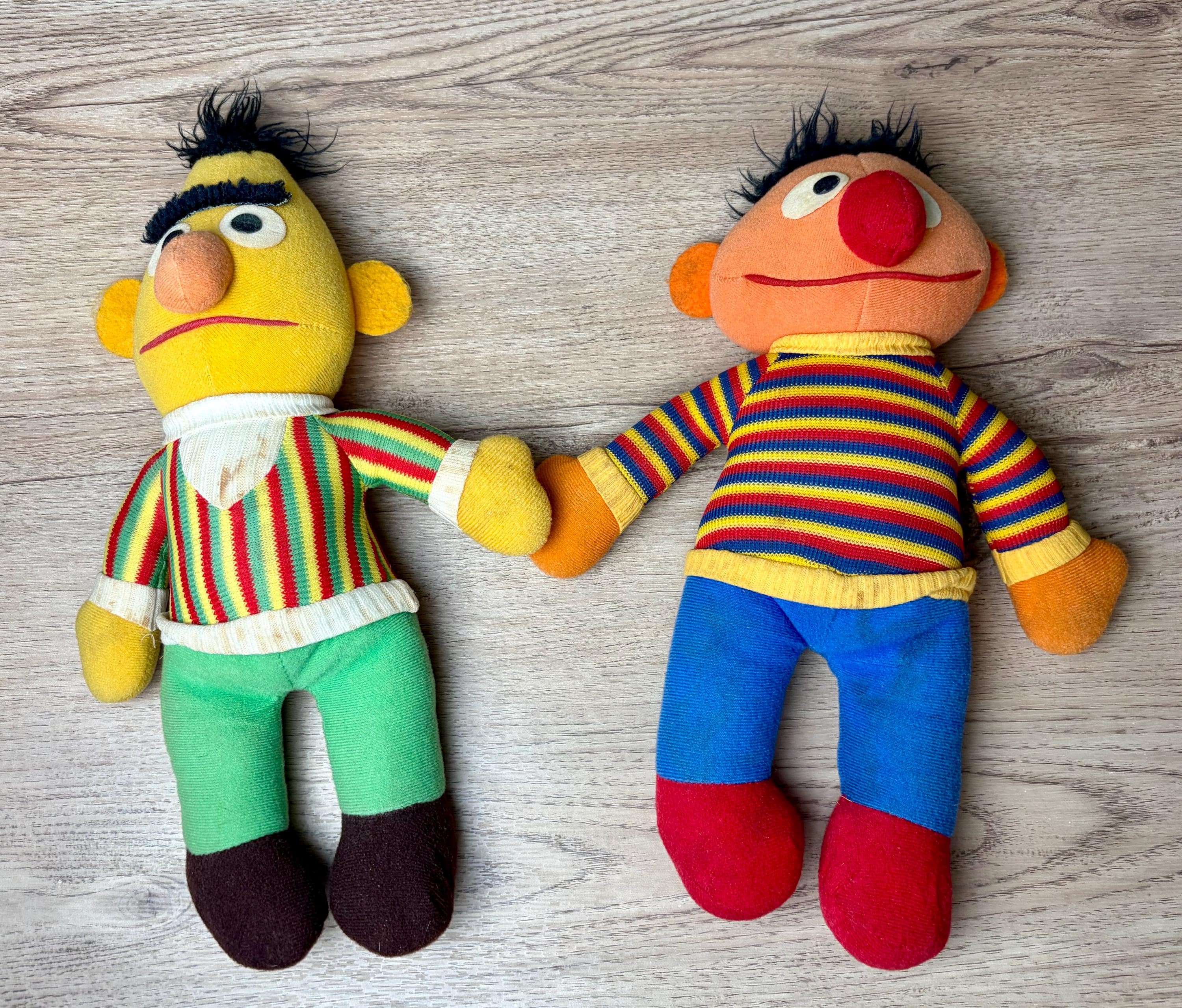 Vintage Bert and Ernie Toys - Etsy