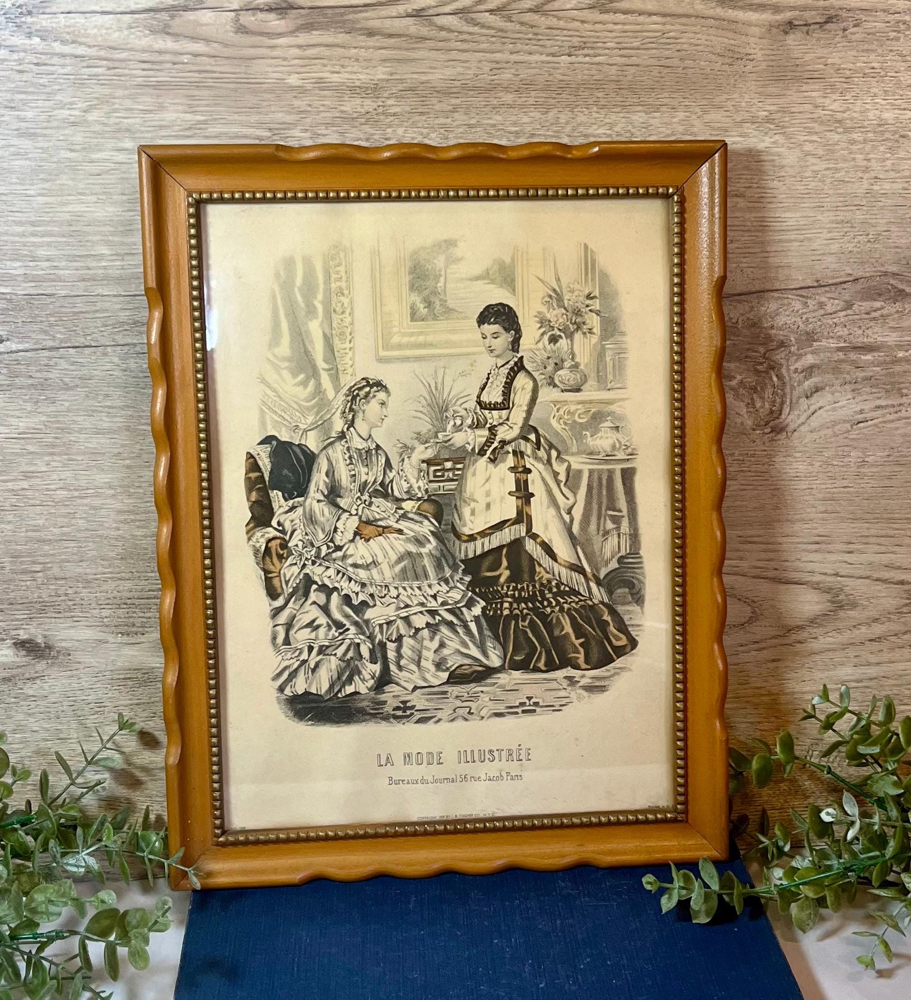 La Mode Illustree - Etsy