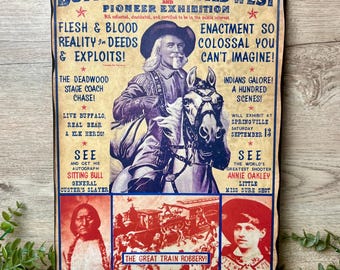 Buffalo Bill's Wild West. Original Poster. 1976 - Etsy
