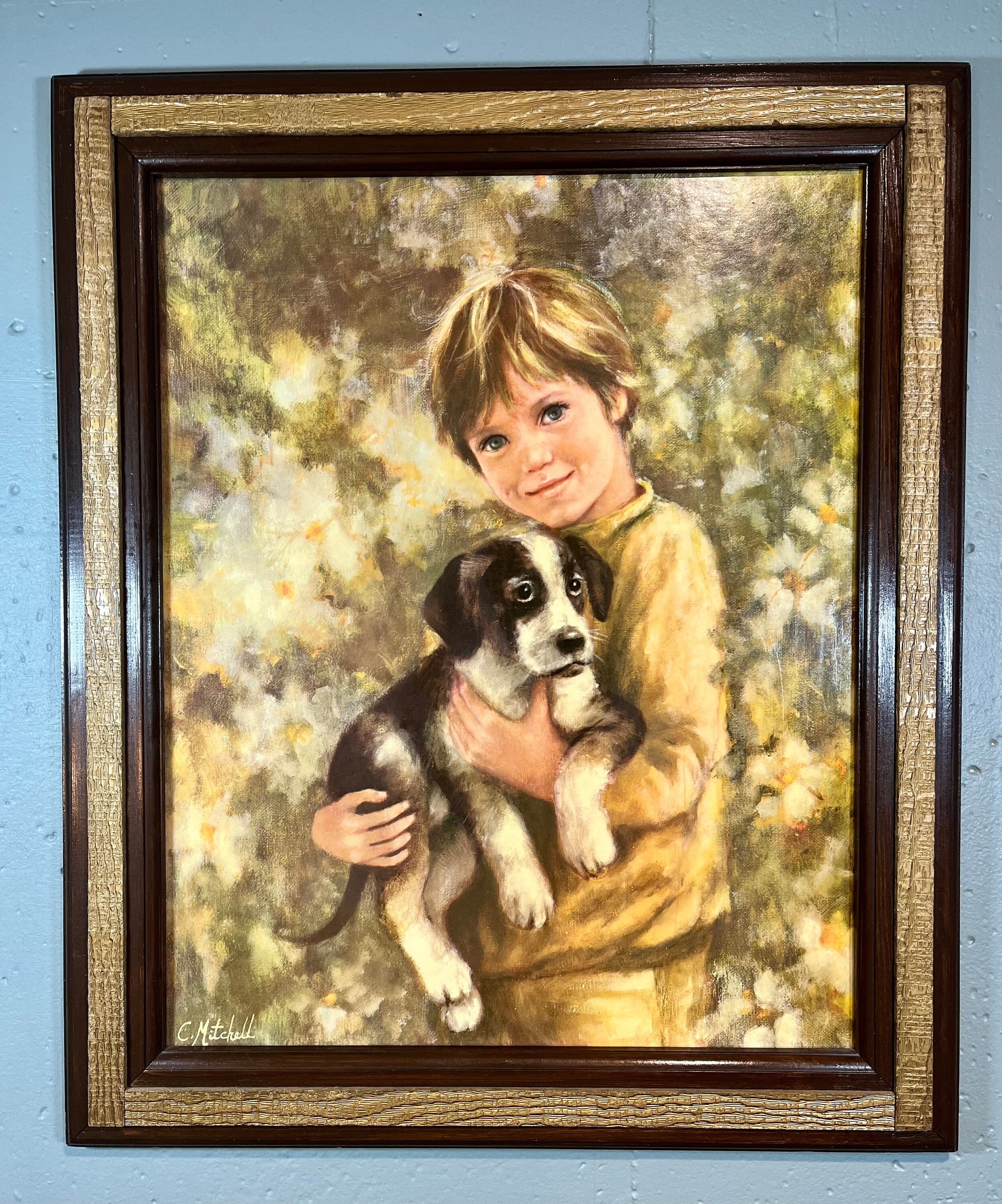 C mitchell painting store boy dog price