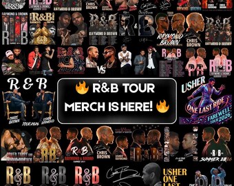 Usher and Chris Brown Tour shirts/tanks
