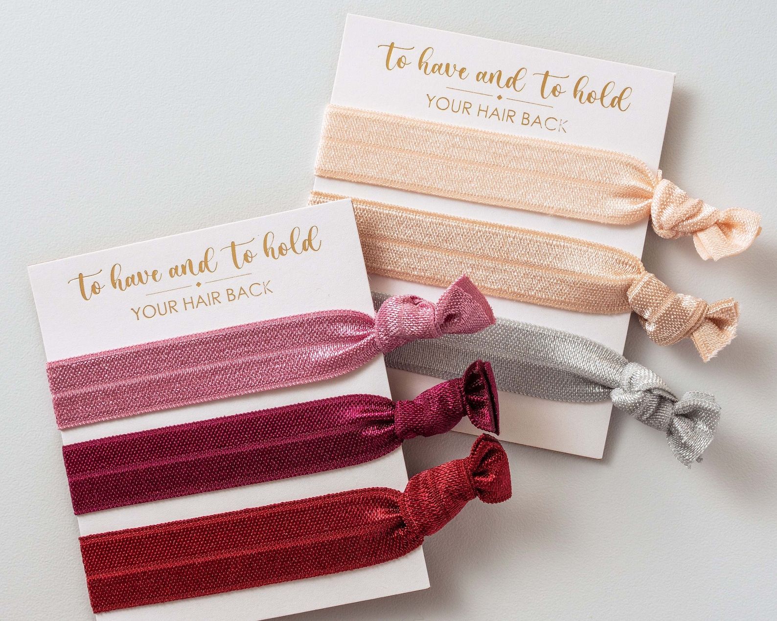 Bridesmaid Hair Tie Bridesmaid Proposal Bachelorette Party Etsy