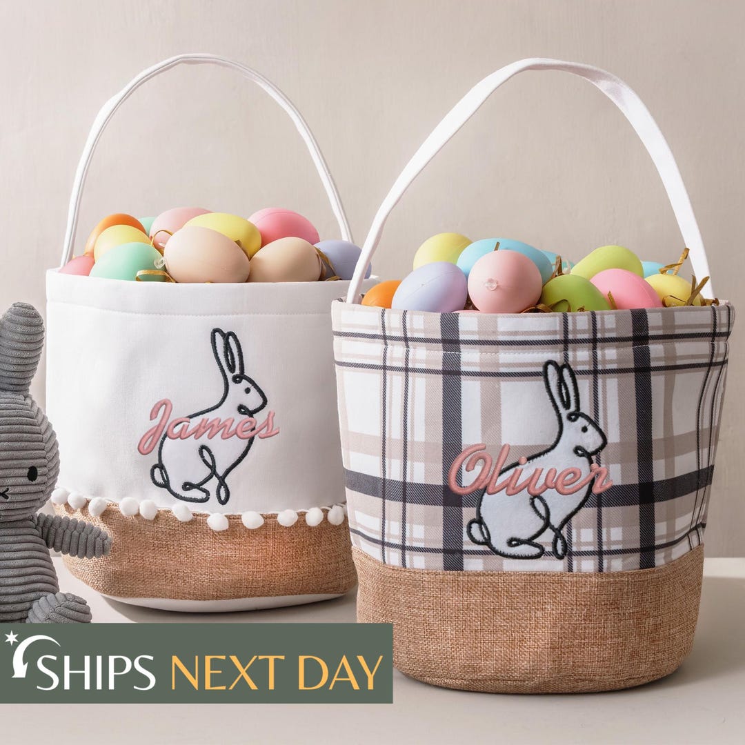 Custom Easter Basket Personalized Easter Bags Custom Easter Egg — free download
