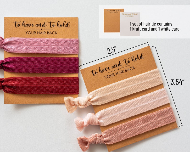 Bridesmaid Hair Tie Bridesmaid Proposal Bachelorette Party Etsy