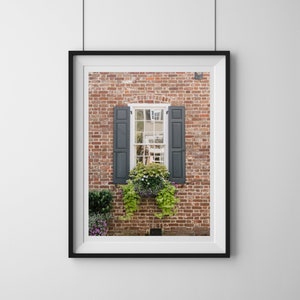 Charleston Print, Charleston Photography, Charleston Window Boxes, Charleston Wall Art, Charleston SC Art, Fine Art Print, Home Decor Prints