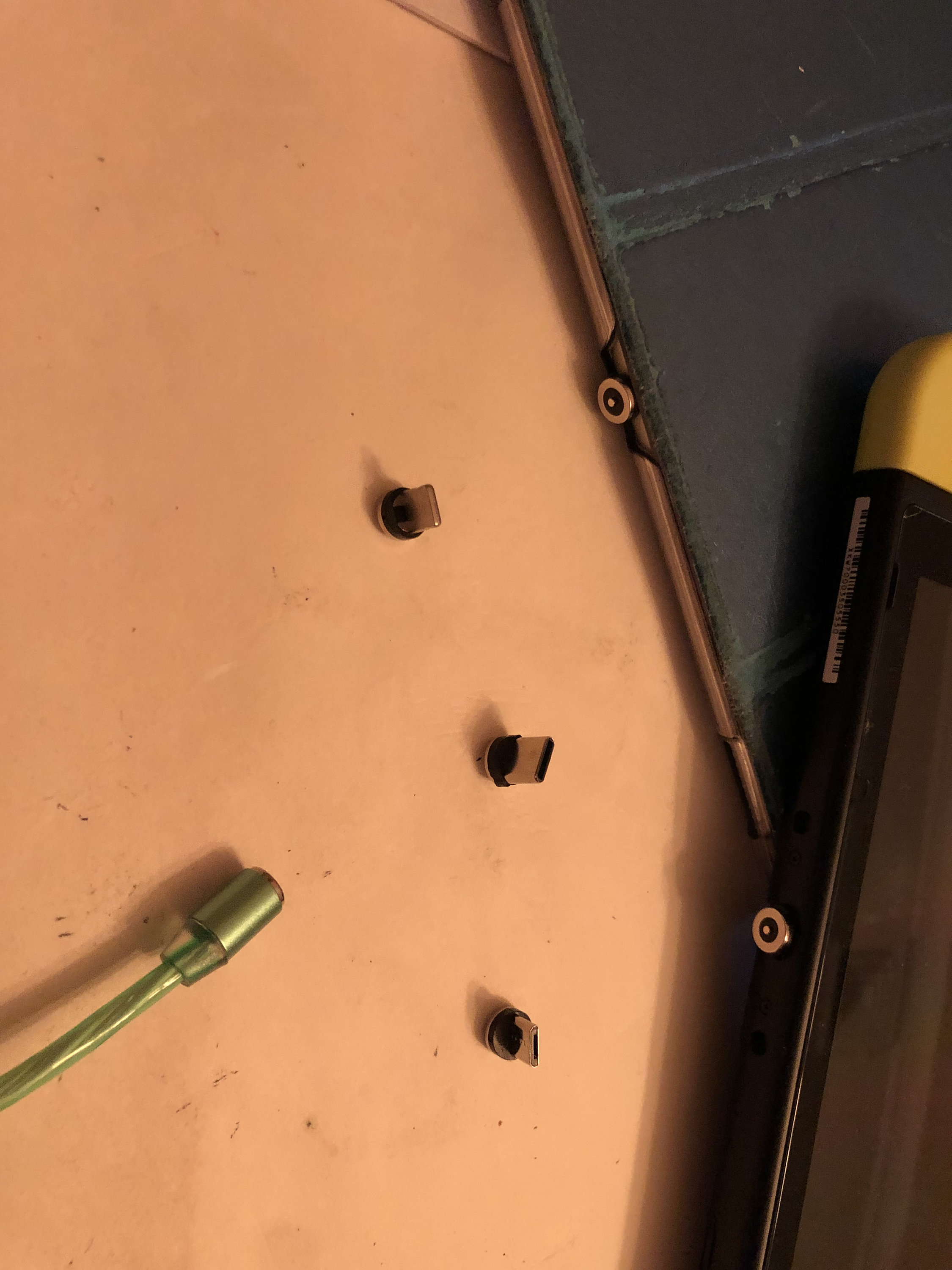 Multiple Device Green LED Charge Cable 2m Etsy