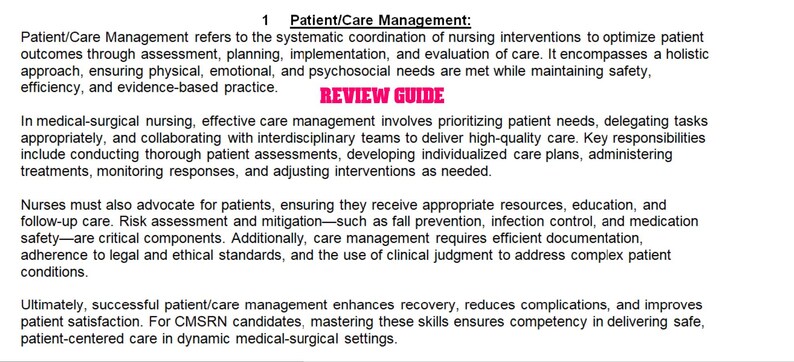 Cmsrn Format CMSRN Exam Prep 2026-2027: All-in-one Certification Review Guide + 600 ...