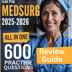 MEDSURG Studienführer: All-In-One MEDSURG Bewertungsleitfaden + 4 Set von Full-Length Übungstests (600 Fragen),ANA Medizinisch-chirurgische Krankenpflege-Prüfung