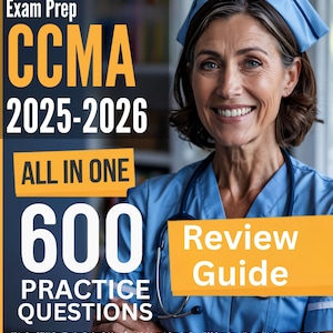 CCMA-Studiumsleitfaden: All-In-One-Leitfaden für die Prüfung der CCMA-Zertifizierung + 4-Übungstests in voller Länge (600 Qs) NHA-Prüfung für Arzthelferin