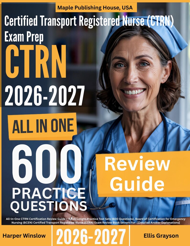 Préparation à l'examen CTRN 2026-2027 : guide d'examen de la ...