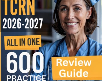 TCRN Exam Prep 2026-2027: All-In-One Bewertungsleitfaden + 600 Fragen, Übungstests