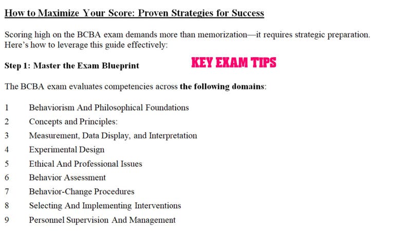 BCBA Exam Prep: All-in-one Guide + 600 Practice Test Questions - Etsy