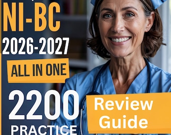 NI-BC Ultimate Exam Prep: 2200 frågor och svar + repetition med bonus | Examination i informatik och omvårdnad