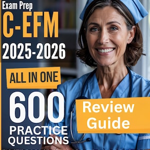 CEFM Studienführer: All-In-One CEFM-Zertifizierungsprüfungsleitfaden + 4 Reihe von Übungstests (600 Fragen), NCC-Prüfung zur elektronischen Prüfung des Fetalen Monitors